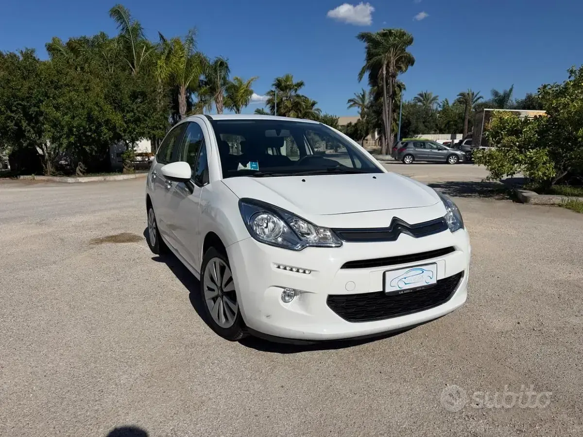 Usata Citroën C3 Seduction 68 CV (50 kW) 2015 Bianco Berlina