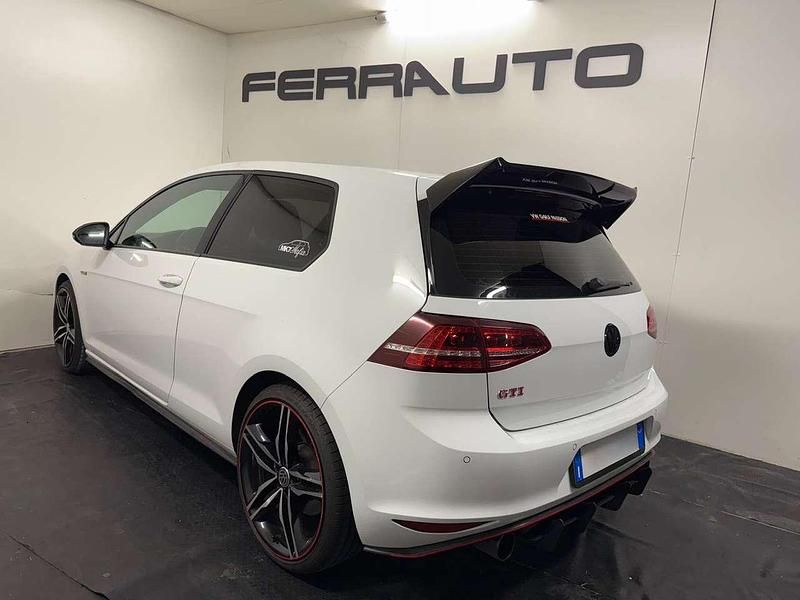 Usata VW Golf GTI 220 CV (161 kW) 2017 Bianco Berlina