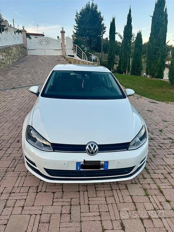 Usata VW Golf VII Executive 110 CV (80 kW) 2017 Bianco Berlina