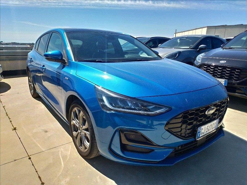 Usata Ford Focus ST-Line X 125 CV (91 kW) 2023 Blu Berlina