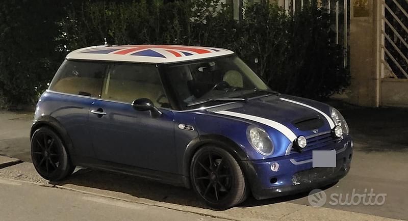 Usata Mini Cooper S 170 CV (125 kW) 2005 Blu Utilitaria