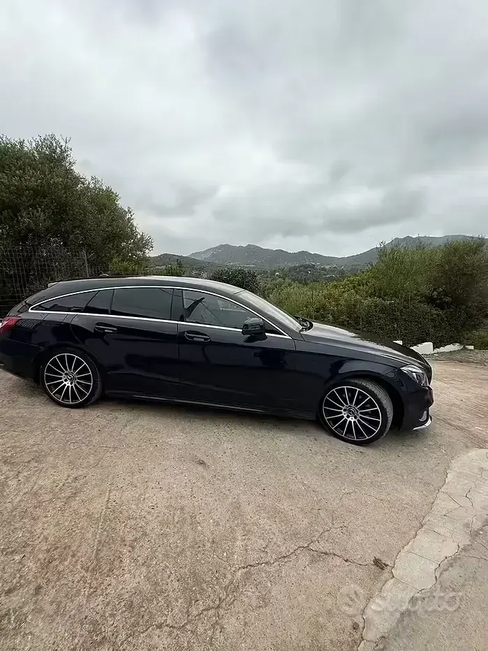 Usata Mercedes CLS250 Premium 204 CV (150 kW) 2017 Bluazzurro Coupé