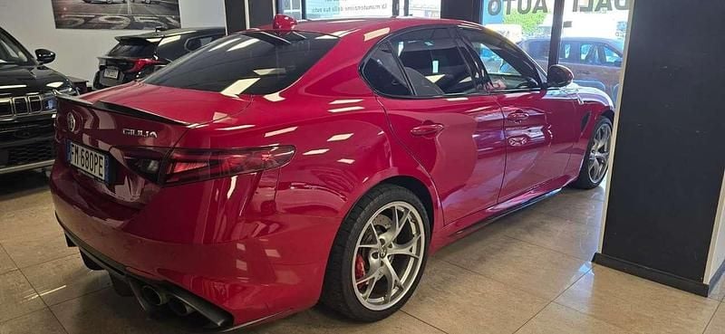 Usata Alfa Romeo Giulia Quadrifoglio 510 CV (375 kW) 2017 Rosso Berlina