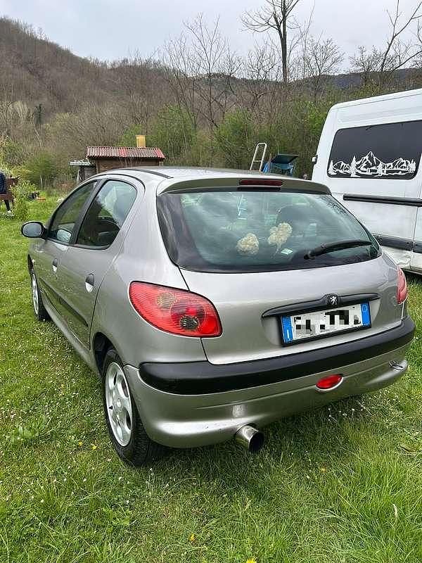 Usata Peugeot 206 68 CV (50 kW) 2002 Grigio Berlina