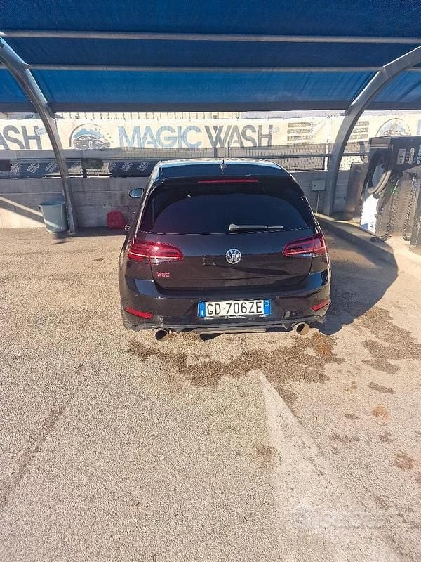 Usata VW Golf VII GTI 245 CV (180 kW) 2018 Nero Berlina