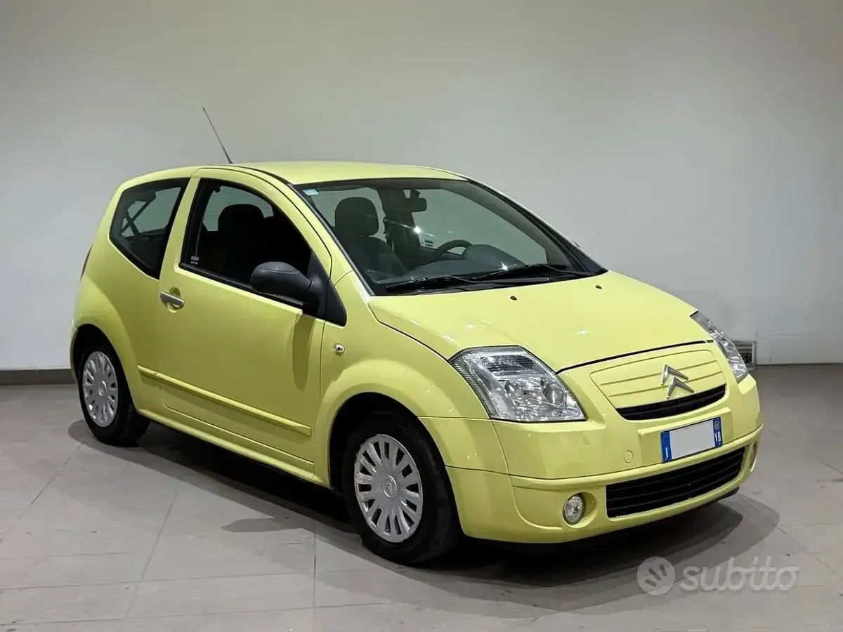 Usata Citroën C2 68 CV (50 kW) 2006 Giallo Utilitaria