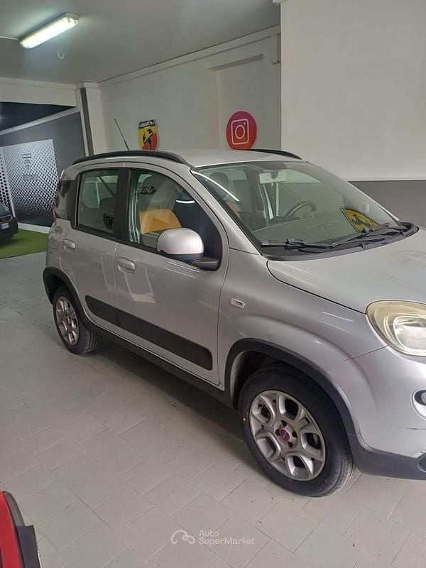 Usata Fiat Panda 4x4 75 CV (55 kW) 2013 Argento Utilitaria