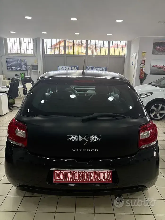 Usata DS Automobiles DS3 68 CV (50 kW) 2011 Nero Coupé