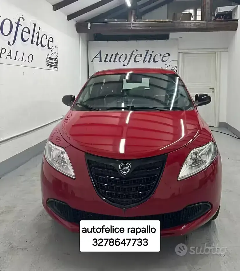 Usata Lancia Ypsilon 80 CV (58 kW) 2015 Rosso Utilitaria