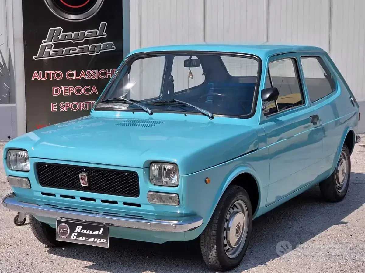 Usata Fiat 127 47 CV (34 kW) 1970 Bluazzurro Berlina