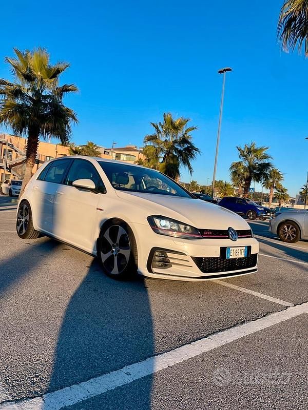 Usata VW Golf VII GTI 220 CV (161 kW) 2013 Bianco Berlina