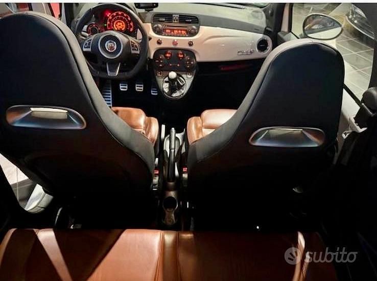 Usata Abarth 500C 135 CV (99 kW) 2011 Bianco Cabrio