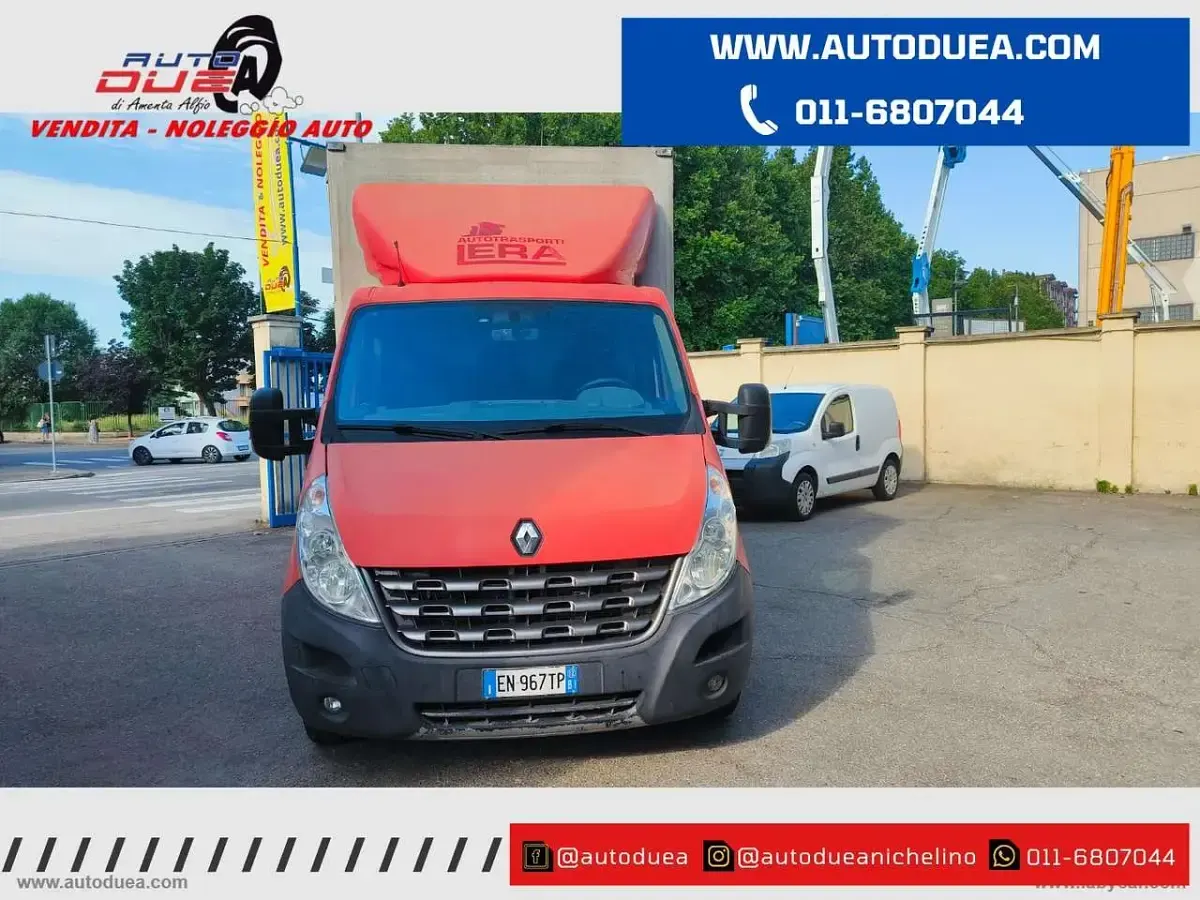 Usata Renault Master 145 CV (106 kW) 2012 Rosso Furgone