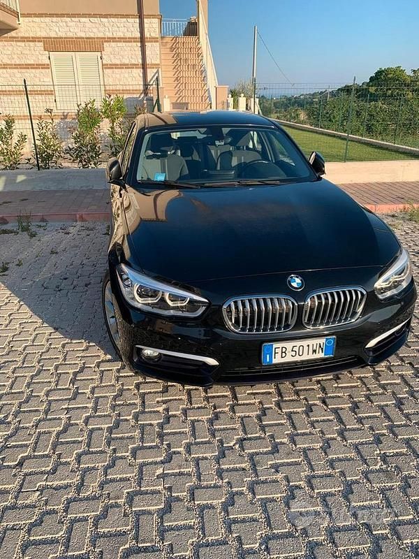 Usata BMW 116 116 CV (85 kW) 2015 Nero Utilitaria