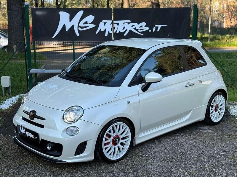 Usata Abarth 500 135 CV (99 kW) 2008 Bianco perla Utilitaria