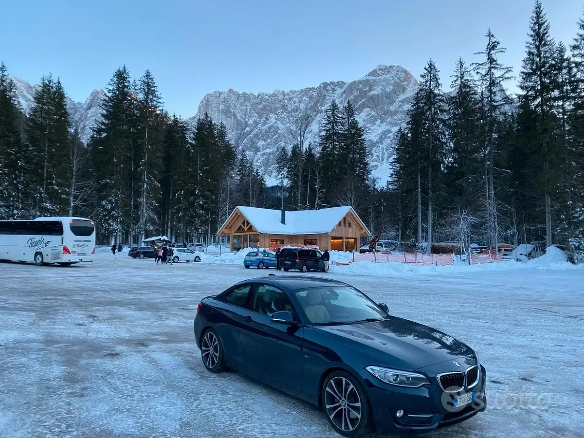 Usata BMW 220 M Sport 190 CV (139 kW) 2014 Bluazzurro Coupé
