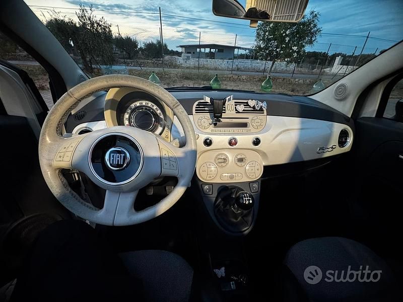 Usata Fiat 500C 75 CV (55 kW) 2010 Cabrio