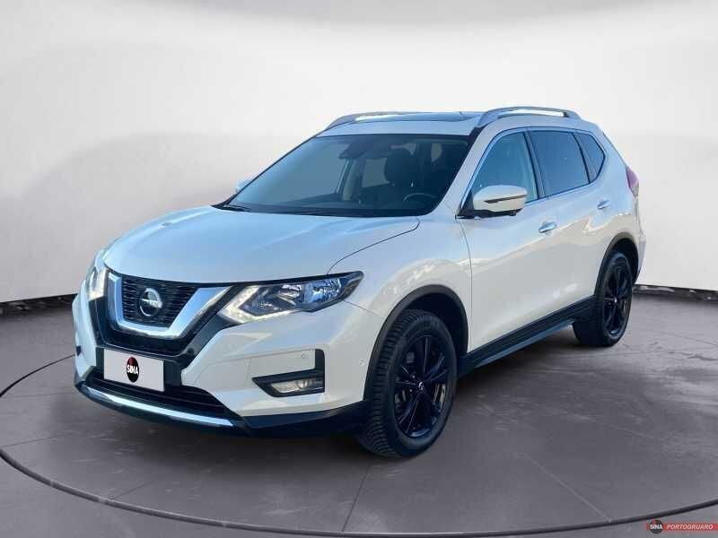 Bianco Usata 2021 Nissan X-Trail N-Connecta SUV | 21.300 € (Buon prezzo) - Immagine 1/4