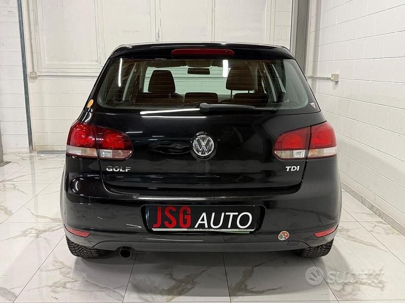 Usata VW Golf VI Highline 105 CV (77 kW) 2010 Nero Utilitaria