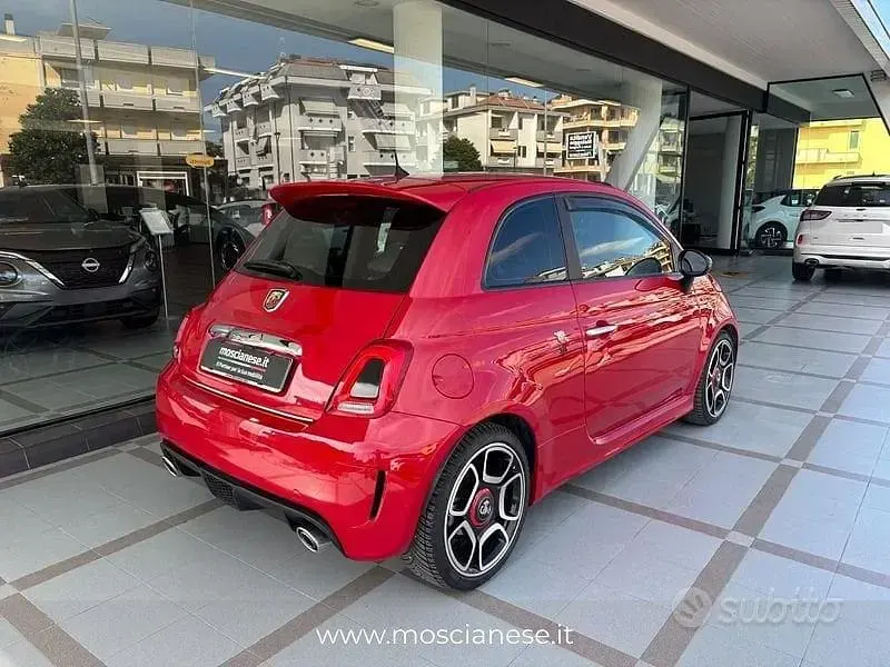 Usata Abarth 595 145 CV (106 kW) 2015 Rosso Berlina