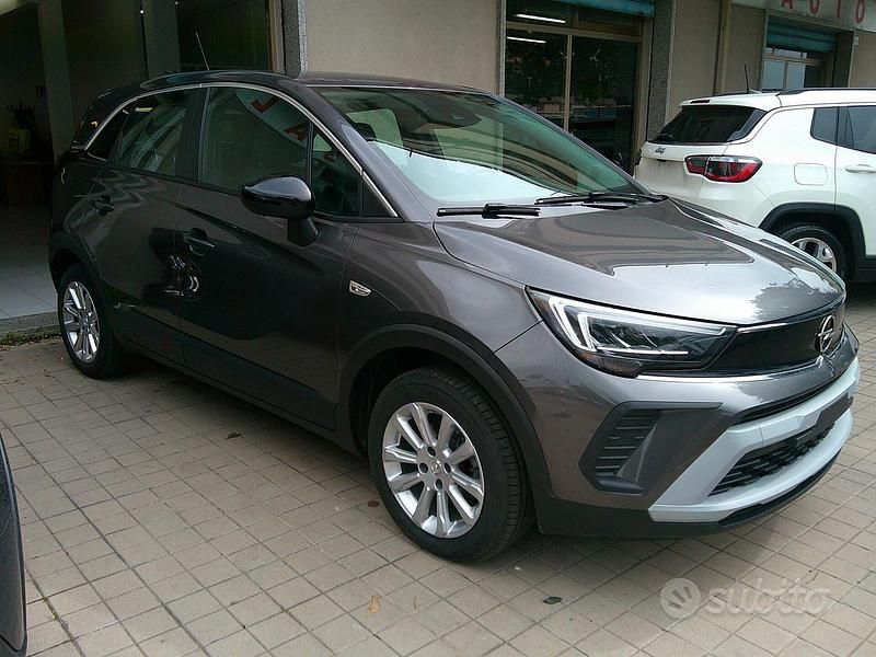 Usata Opel Crossland X Elegance 120 CV (88 kW) 2021 Grigio SUV