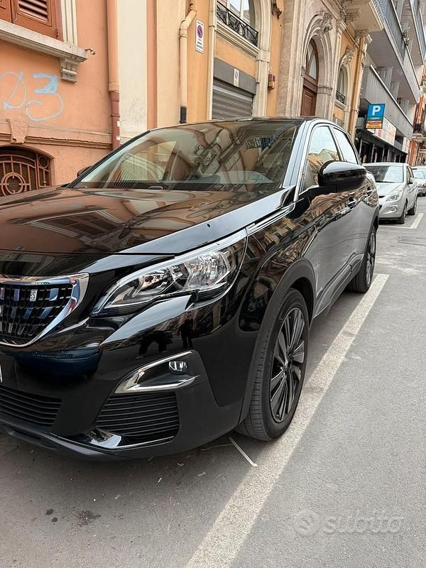 Usata Peugeot 3008 131 CV (96 kW) 2020 Nero Berlina