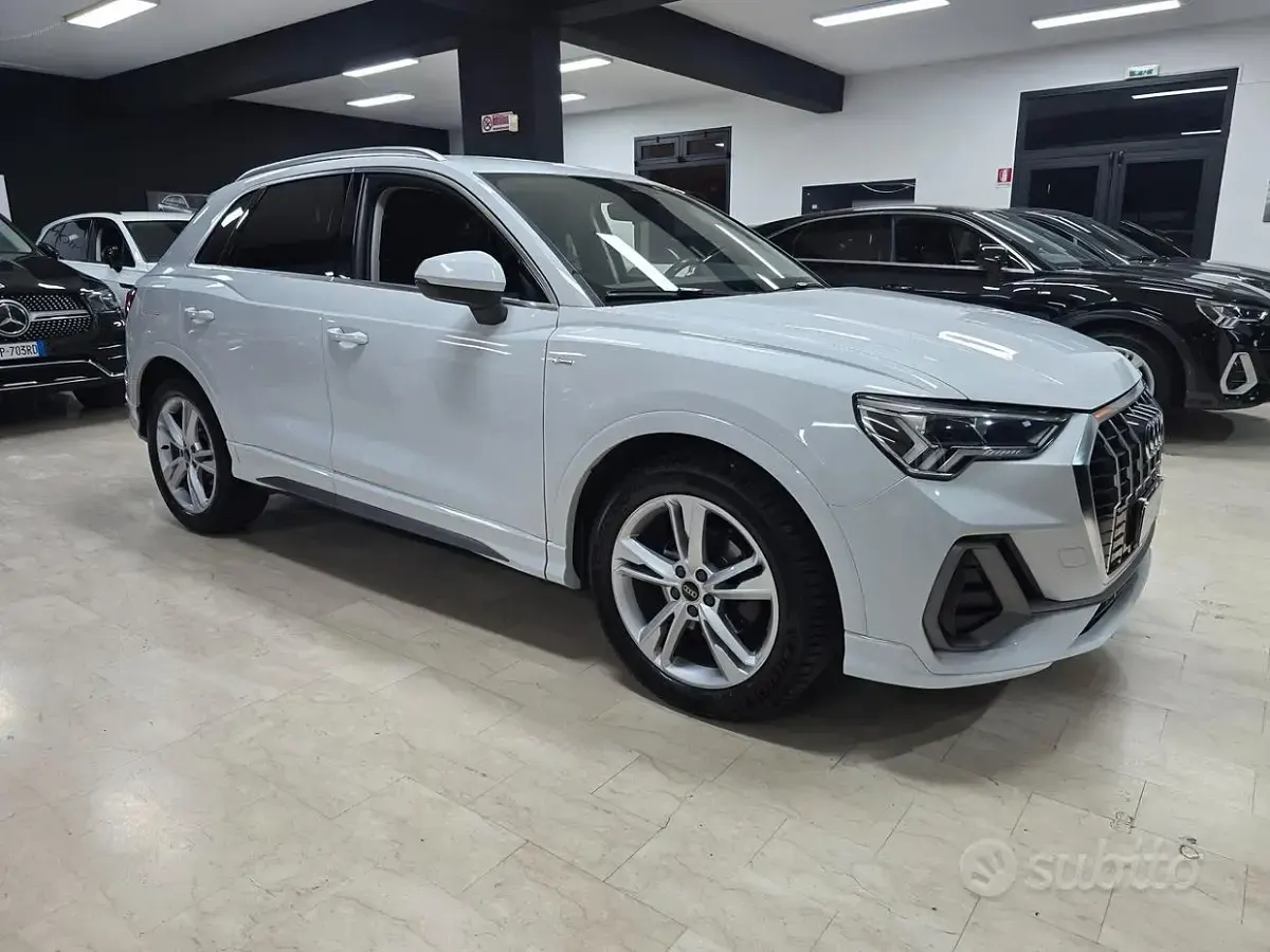 Usata Audi Q3 S-Line 150 CV (110 kW) 2023 Bianco SUV