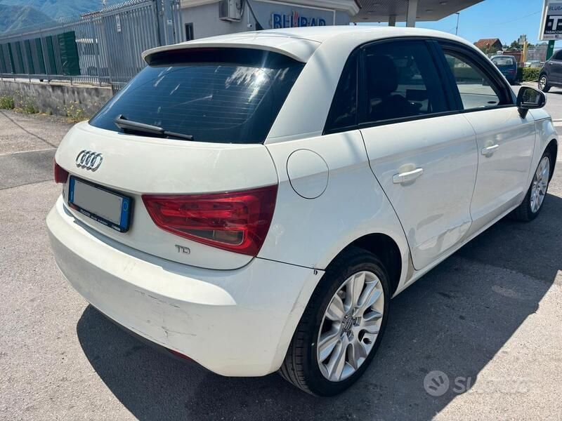 Usata Audi A1 90 CV (66 kW) 2013 Bianco Utilitaria