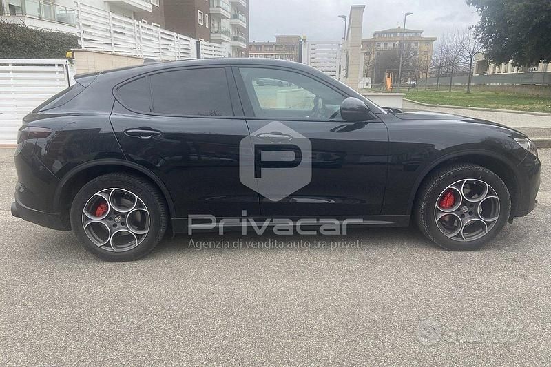 Usata Alfa Romeo Stelvio Super 280 CV (205 kW) 2018 Nero SUV