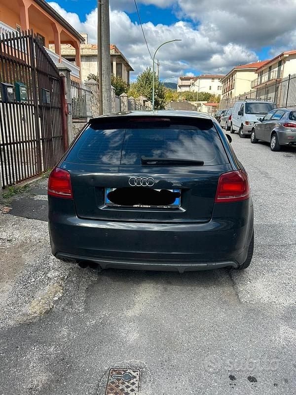 Usata Audi A3 S-Line 2009 Nero Utilitaria