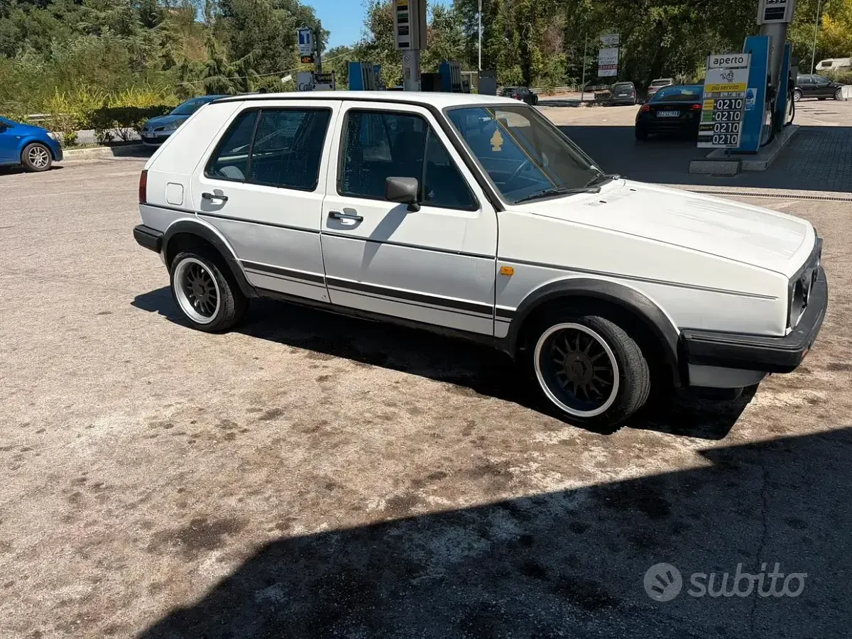 Usata VW Golf II 69 CV (50 kW) 1986 Bianco Utilitaria