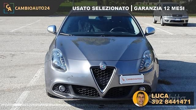 Grigio scuro Usata 2016 Alfa Romeo Giulietta Super Due volumi | 12.650 € (Buon prezzo) - Immagine 1/4