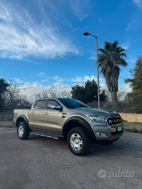 Usata Ford Ranger Limited 160 CV (117 kW) 2018 Grigio Pick-up