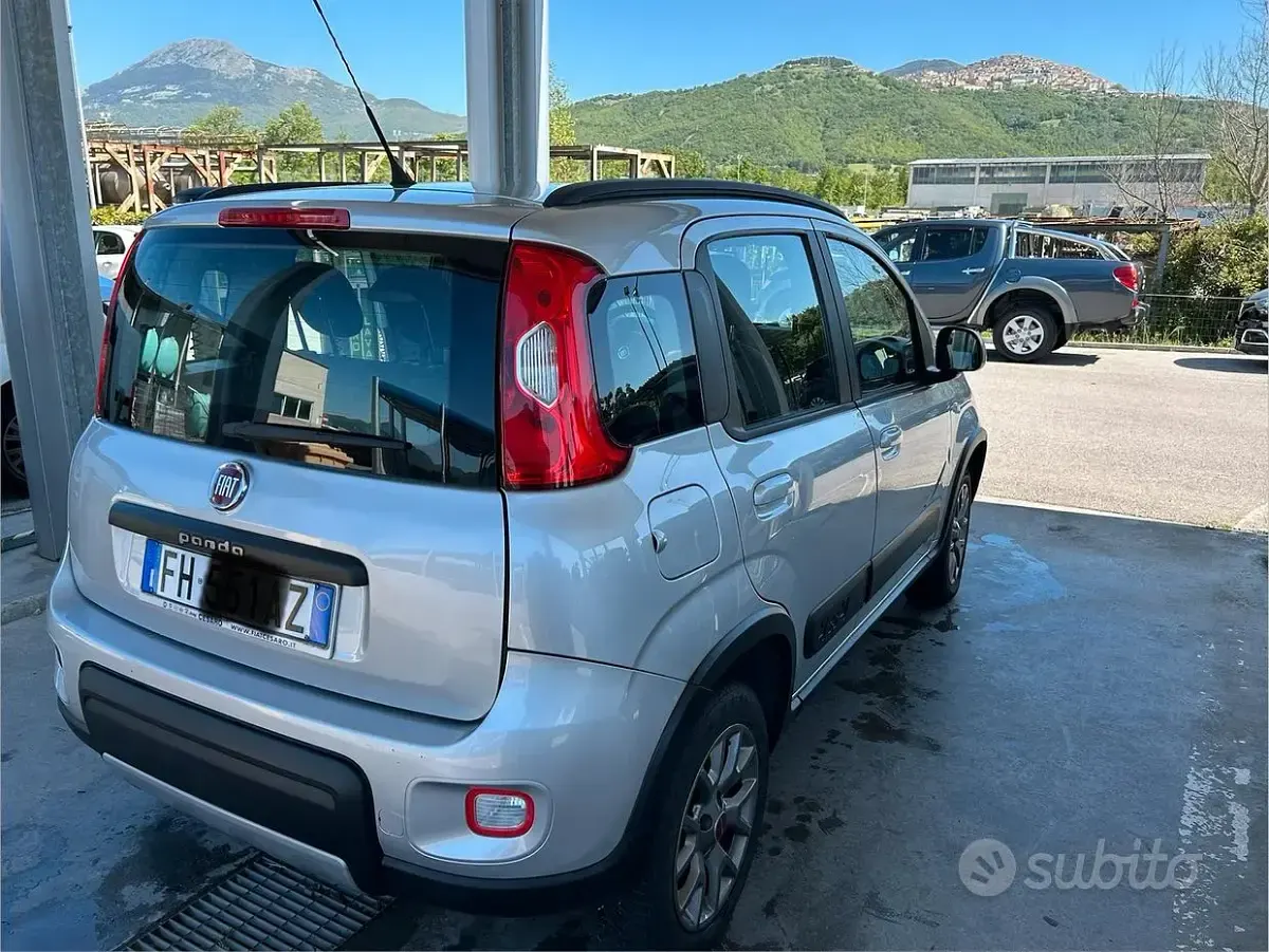 Usata Fiat Panda 4x4 S 75 CV (55 kW) 2017 Grigio Utilitaria