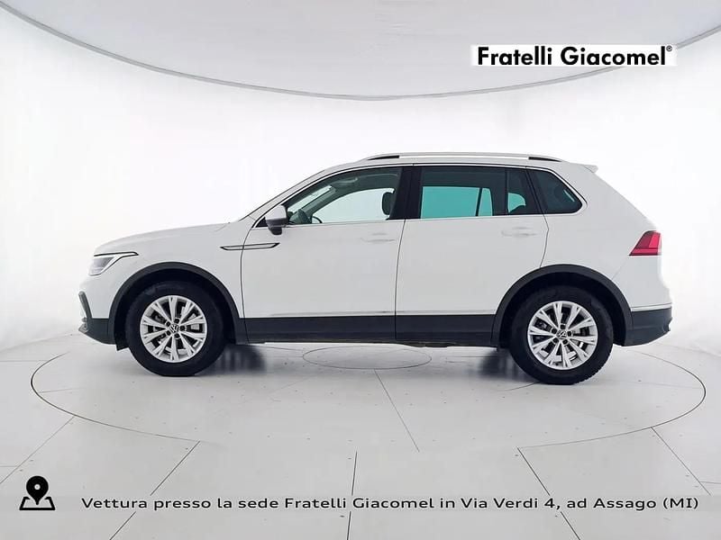 Usata VW Tiguan Life 150 CV (110 kW) 2023 Pure white SUV