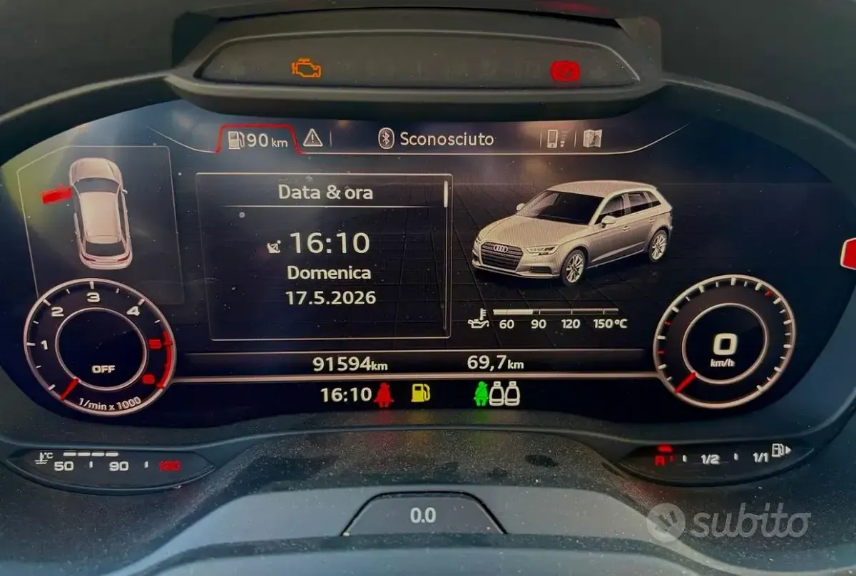 Gebraucht Audi A3 105 PS (77 kW) 2019 Grau Limousine