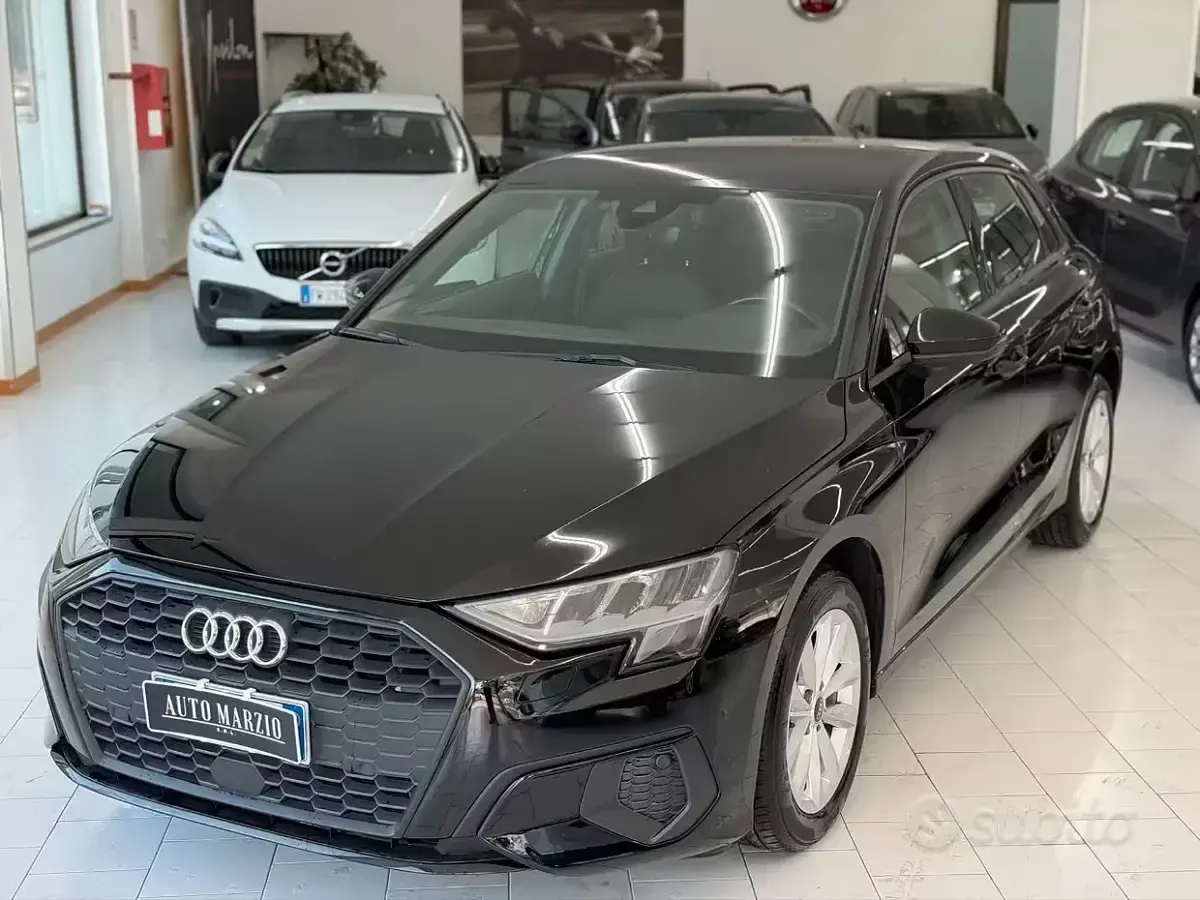 Usata Audi A3 Advanced 116 CV (85 kW) 2022 Nero Berlina