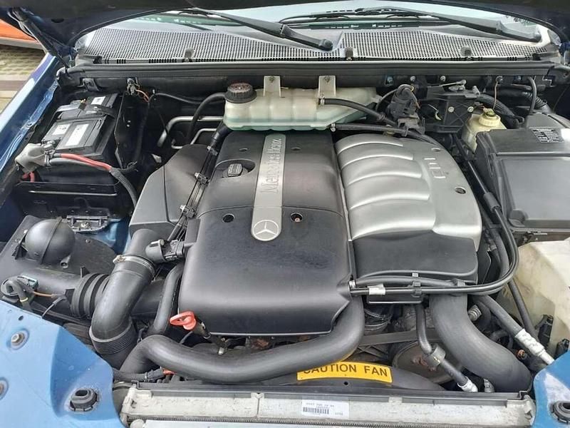 Usata Mercedes ML270 163 CV (119 kW) 2002 Blu/azzurro SUV