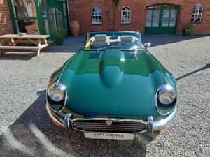 Usata Jaguar E-Type 276 CV (202 kW) 1973 Verde Cabrio