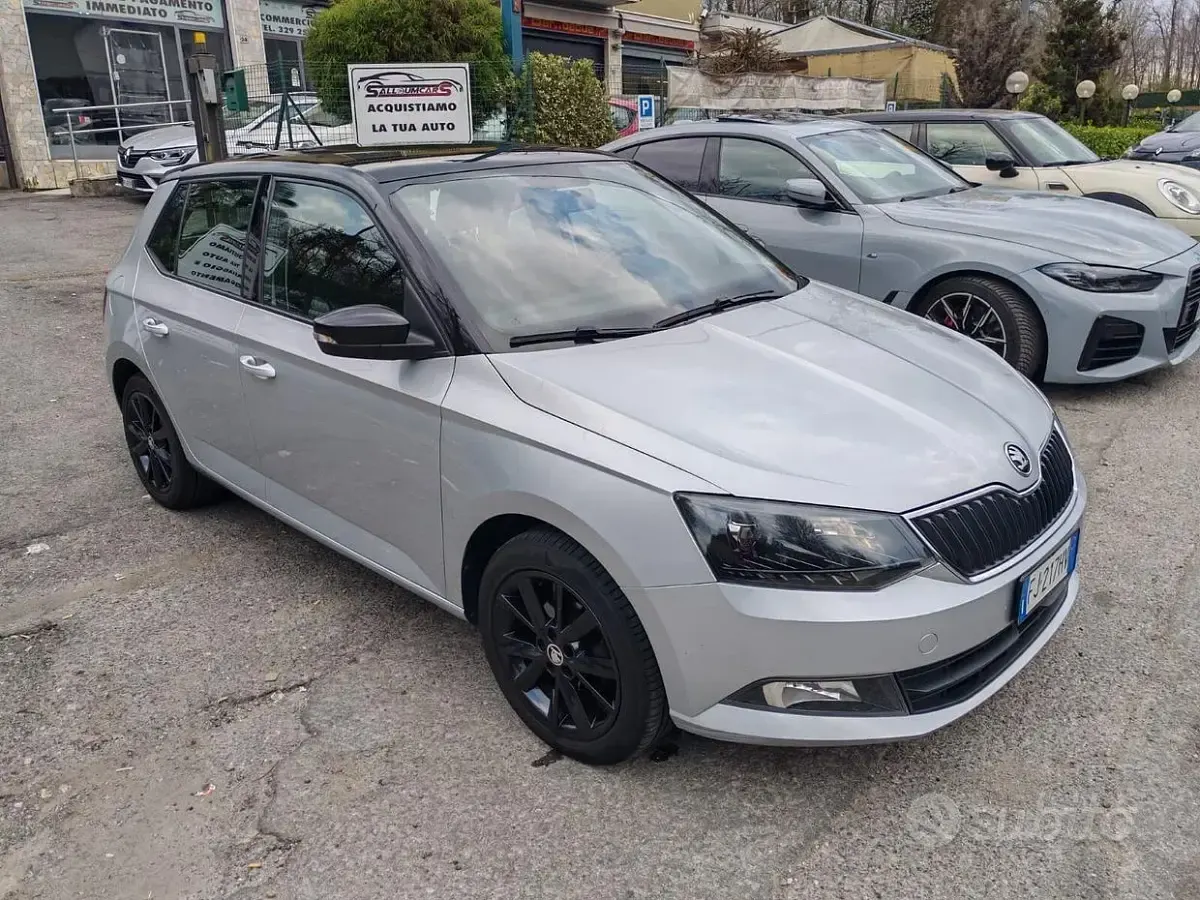 Usata Skoda Fabia Design Edition 90 CV (66 kW) 2017 Grigio Berlina
