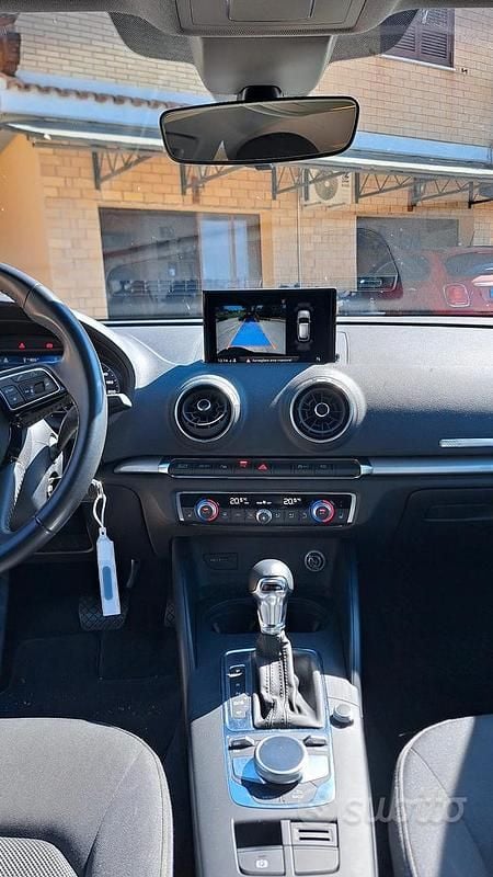 Usata Audi A3 150 CV (110 kW) 2019 Nero Berlina