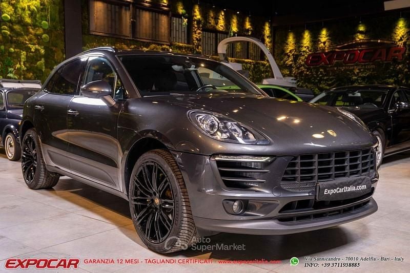 Usata Porsche Macan S 250 CV (183 kW) 2016 Gray SUV