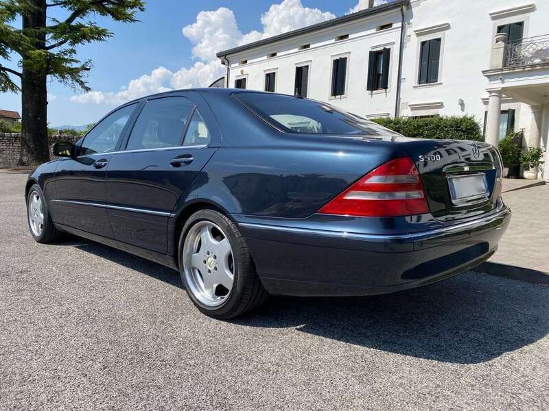 Usata Mercedes S500L AMG 306 CV (225 kW) 2000 Blu/azzurro Berlina