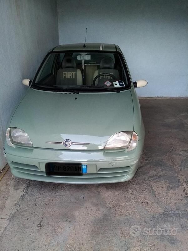 Usata Fiat 600 54 CV (39 kW) 2008 Verde Utilitaria