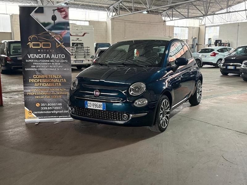 Usata Fiat 500C Dolcevita 69 CV (50 kW) 2020 Blu Cabrio