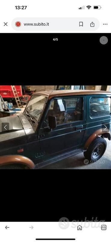 Usata Suzuki Samurai 1998 Verde SUV