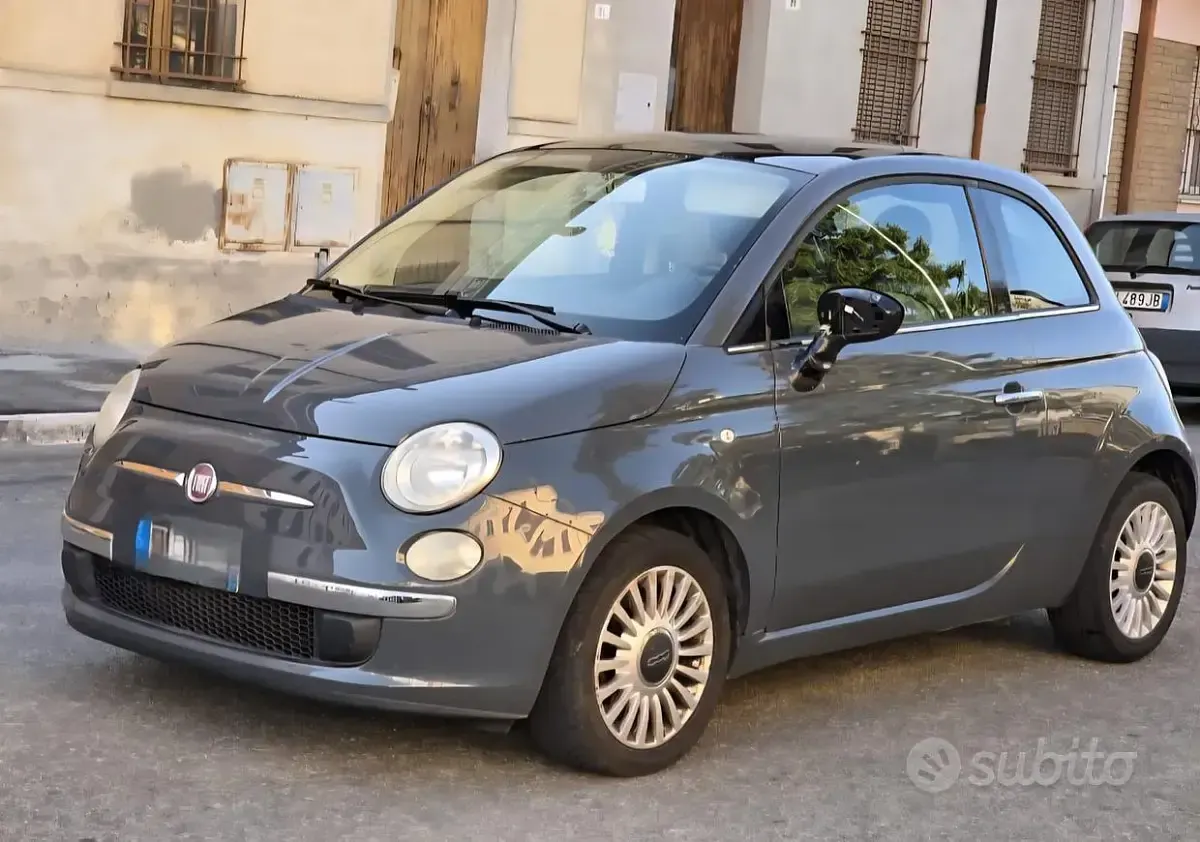 Usata Fiat 500 Sport 85 CV (62 kW) 2011 Grigio Utilitaria