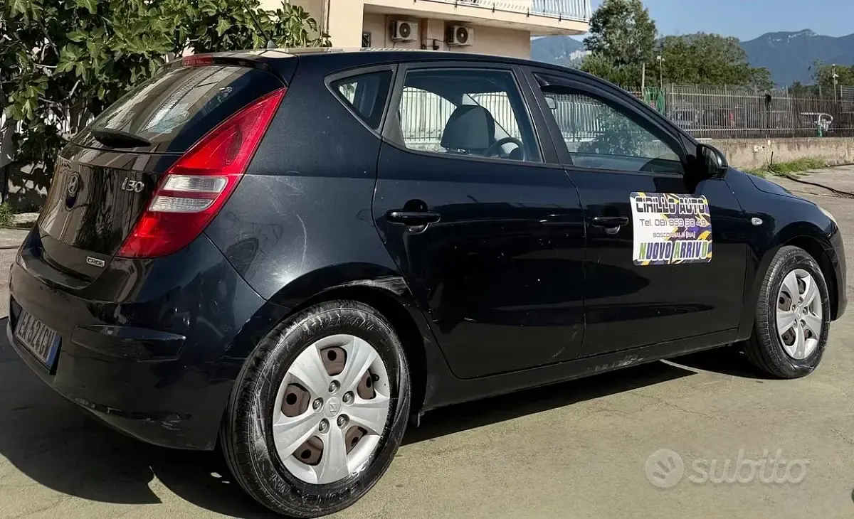 Usata Hyundai i30 90 CV (66 kW) 2010 Nero Berlina