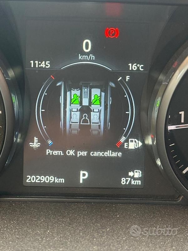 Usata Land Rover Range Rover evoque 2016 Nero Berlina