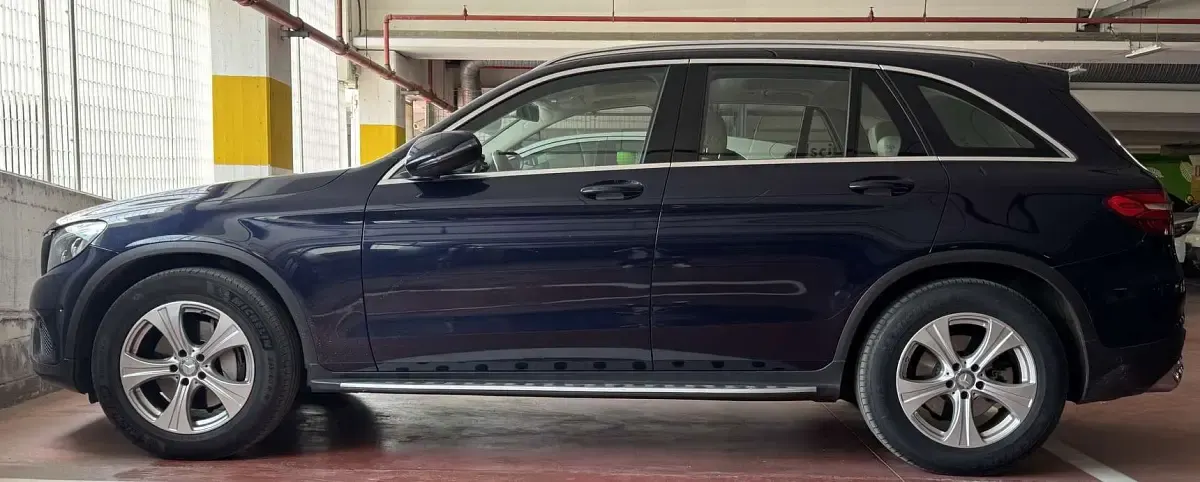Begagnad Mercedes GLC220 170 HK (125 kW) 2016 Blå SUV